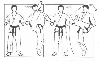 Uchi and Soto Mawashi